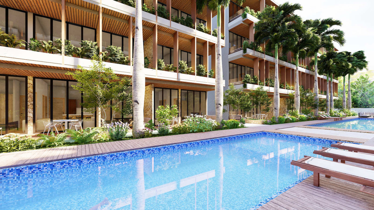 Contemporary Living Condo In The Center Of Punta Cana